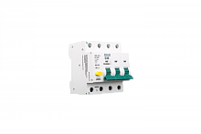 Автоматический выключатель дифференциального тока АВДТ 3Р+N 16А 300мА тип AC х-ка С ДИФ-103 6кА | код. 16221DEK | DEKraft 